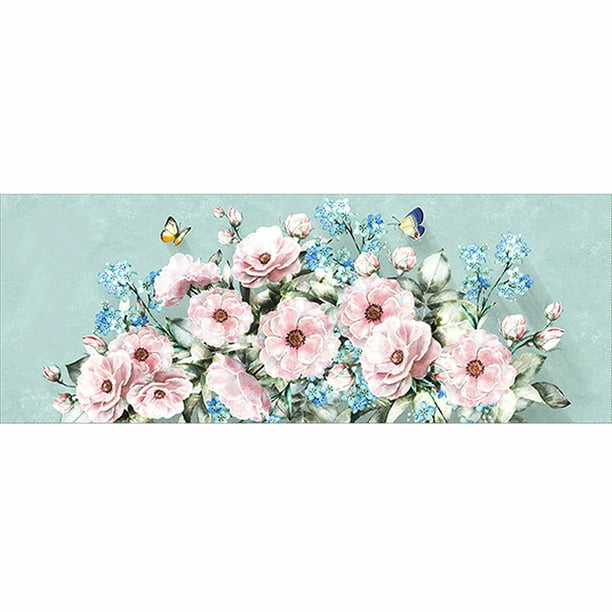 5D Full Round Drill DIY Diamond Painting Flower Cross Stitch Embroidery Kit 5D Full Round Drill DIY Diamond Painting Flower Cross Stitch Embroidery Kit